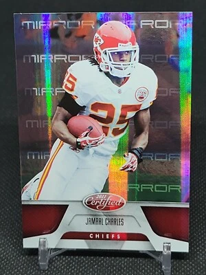 2011 Certified Mirror Red #74 Jamaal Charles /250 - Image 1 of 2