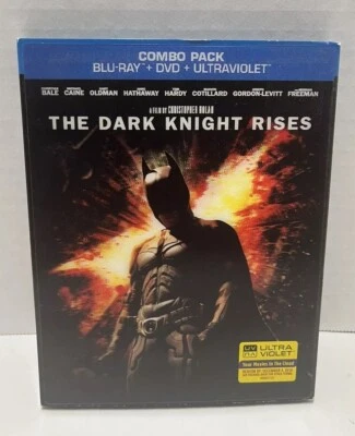 Batman: The Dark Knight Rises Blu-Ray + DVD + Digital w/ 3D Lenticular Slipcover - Image 1 of 4