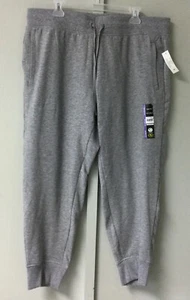 New Athletic Joggers Youth Size 2XL ( 20 ) Gray Super Soft Sweatpants - Picture 1 of 12