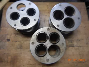 3 GASKET PUNCH CASSETTES THAT CAME WITH SOME HANDY BUTTON MACHINE CO. TOOLING - Picture 1 of 9