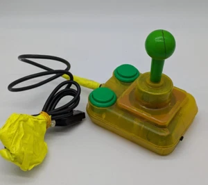 Competition Pro Star⭐ Joystick 9-PIN Analog Gelb-grün🟡🟢  Amiga, Atari, C64 - Bild 1 von 7