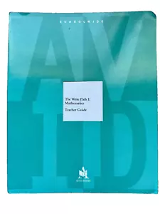 AVID - The Write Path 1: Mathematics - Teacher Guide - Picture 1 of 6