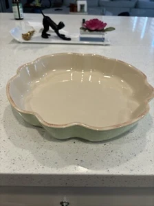 casa stone by casafina Polka Dot Pie Dish Or Plate - Picture 1 of 7