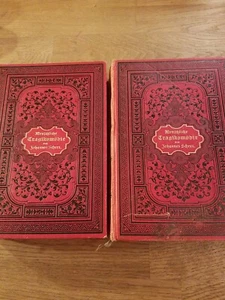 Johann SCHERR "Menschliche Tragikomödie" - 1884 - Bände 5-12 in 2 Büchern - Bild 1 von 3