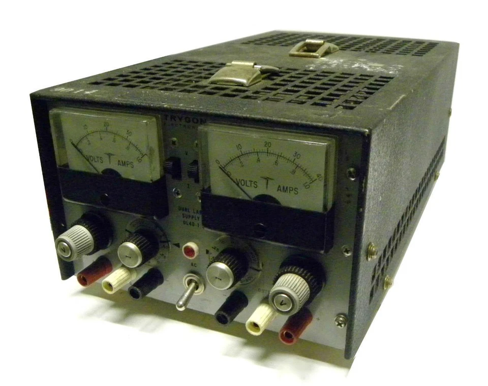 TRYGON DL40-1 DUAL LAB SUPPLY 0-40 VDC @ 0-0.5 AMPS 0-36 VDC @ 0.5-1 AMPS - Image 1 of 1