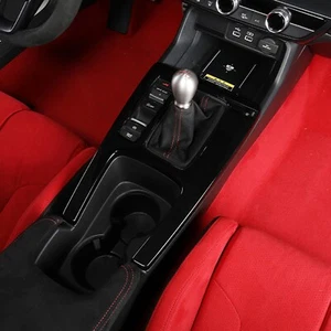 for Honda Civic 2022-2024 Glossy Black Console Gear Shift Box Decor Panel Cover - Picture 1 of 6