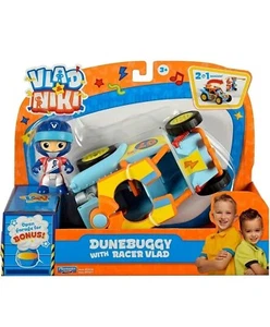 Vlad & Niki Crazy Fun Vehicle - Dunebuggy With Racer Vlad Push Along Kids Toys