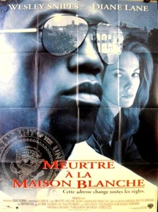 Wesley Snipes Diane Lane MURDER AT 1600 Dwight Little 1997 FRENCH POSTER 47x63 - Picture 1 of 1
