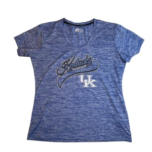 Maglietta Russell donna XL University of Kentucky maglietta sportiva scollo a V tempo libero top - Foto 1 di 9