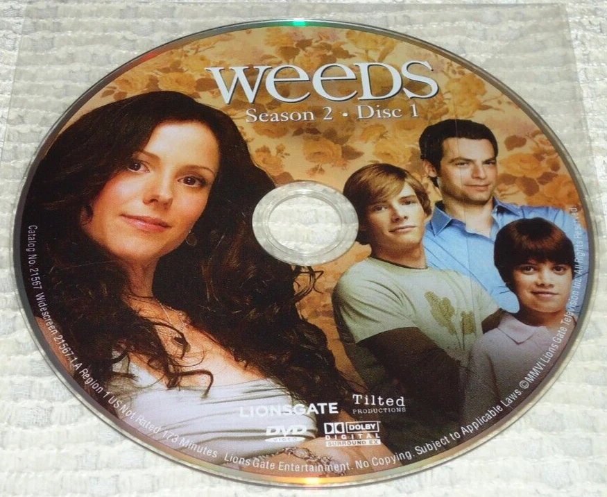Weeds Season 2 DISC 1 DVD Replacement only, 2nd second season two - Image 1 of 1
