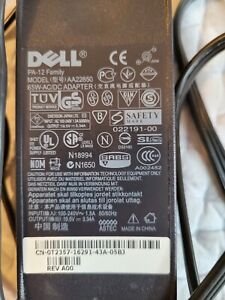 AC ADAPTER Charger Power Cord for DELL PA 12 AA22850 AA2850 HA65NS1-00