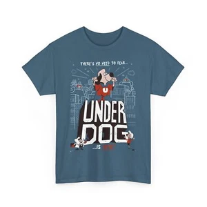 Retro Underdog Graphic Tee, Vintage Cartoon Shirt, Gift for Dog Lovers - Picture 1 of 5
