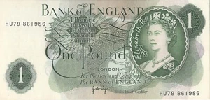 BANK OF ENGLAND BANKNOTE SEITE 1 B322 SERIE HU79 FORTLAUFENDE NUMMERN AUSSUCHEN - Bild 1 von 8
