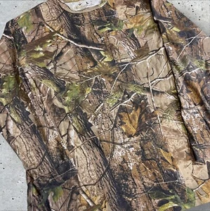 RedHead T-Shirt Mens Camouflage Hunting Y2K Vintage Long Sleeve Size L - Picture 1 of 6