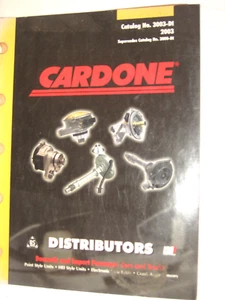 2003 Cardone A-1 Remanufactured Distributors Catalog, 96 pages, 3003-DI + 04 J - Picture 1 of 7