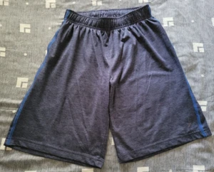 Old Navy Active Navy Blue Boys Side Stripe Youth Athletic Drawstring Shorts M 8 - Picture 1 of 4