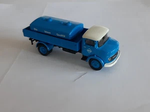 Schuco 26207 MB Mercedes Kurzhauber L 911 Aufsetztank Aral Die blaue Qualität HO - Bild 1 von 1