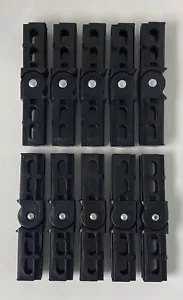 DEMATIC RAPISTAN 06881-60084 CONVEYOR CHANNEL GUARD RAIL HINGE JOINT CONNECTOR - Picture 1 of 7