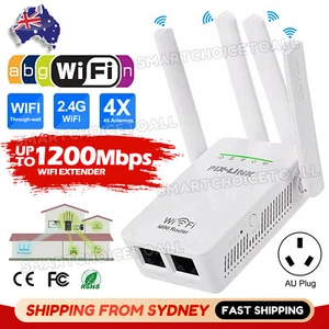 1200Mbps Wireless WiFi Extender Repeater Router Range Signal Booster OZ - Picture 1 of 9