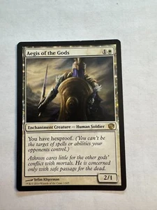 Aegis of the Gods Journey into Nyx MTG Magic LP/MP - Picture 1 of 2