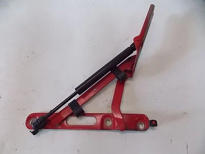 Bisagra de maletero y puntal izquierdo BMW E36 cupé rojo OEM 92-99 318 323 325 328 M3 Foto 1 de 2