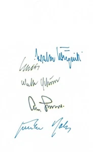 Libro firmado por ases alemanes de la Segunda Guerra Mundial con 5 firmas Galland Rall Spate Schuck - Imagen 1 de 1