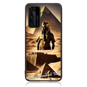 Personalised Text Back Case For Huawei Phone Series - Ancient Egypt Pyramid - Bild 1 von 1