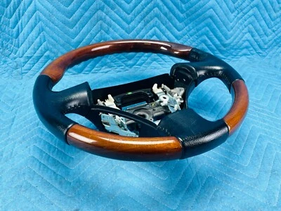 Volante Lexus SC430 con moldura de madera 2002 2003 2004 2005 OEM Foto 1 de 4