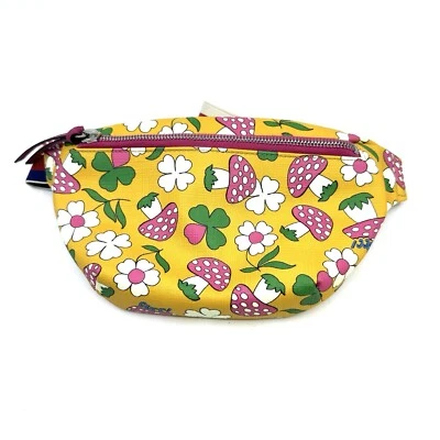 Gucci  Supreme Childrens Mushroom Print Belt Bag Yellow - Image 1 of 4