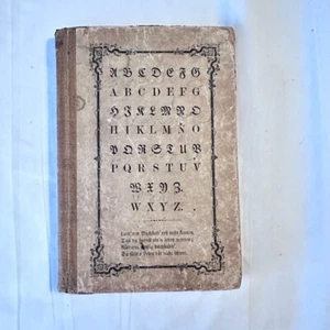 ABC Buchstabier und Lesebuch zum Gebrauch fur Deutsche Schulen Reisner Circ-1860 - Foto 1 di 13