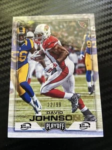 2016 Playoff /99 David Johnson Football Card 2 Arizona Cardinals - Picture 1 of 2