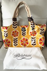 New Brighton Sunny POP Floral Beach Tote Shoulder Bag with Dust Cover H5195S - Picture 1 of 18