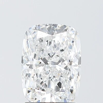 Lab Grown 1.56 Cts CUSHION Cut IGI Certified CVD Diamond D Color VS1 Clarity - Image 1 of 4
