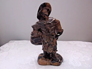 Vintage Asian/Chinese Carved Hard Stone Figurine Granite?? - Picture 1 of 8
