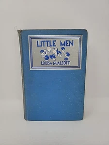 Little Men By Louisa May Alcott (Hardcover, 1913) Vintage Blue - Foto 1 di 9