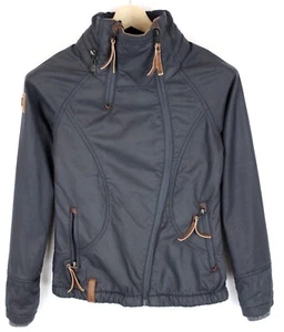Naketano Veste Femme XS Zippée Polaire Doublée Col Montant Poches - Foto 1 di 12
