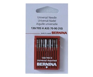 Genuino Bernina Máquina de Coser Agujas Universales Surtido 10  - Imagen 1 de 2