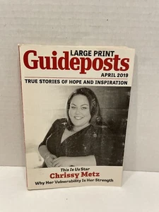 Guideposts Magazine April 2019 Chrissy Metz LARGE PRINT - Picture 1 of 11