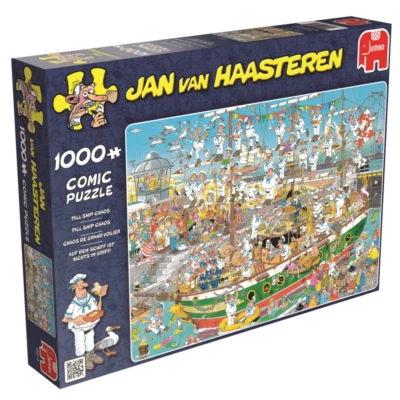 Jumbo 19014 Jan van Haasteren Auf dem Schiff ist nichts im Griff 1000 Teile