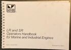 LISTER PETTER LR & SR Operators Manual Handbook for Marine & Industrial Engines