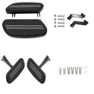 Rider Passenger Footboard Front Rear Set For Harley Road King Classic FLHRC - Bild 1 von 11