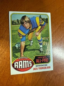 (B) 1976 Topps Football #310 Jack Youngblood Card - NM #3831 - Picture 1 of 2