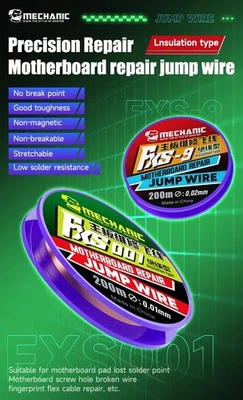 Jumper Soldering Wire PCB Link Enamel Logic Board Mobile Phone Fly Line UK - Image 1 of 4