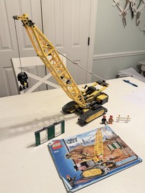LEGO 7632 City Crawler Crane Construction 100% Complete w/instructions *Retired*