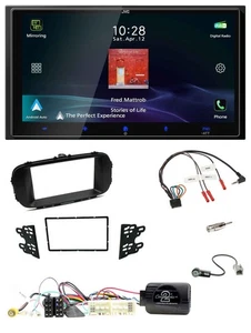 JVC USB Bluetooth 2DIN DAB Lenkrad Autoradio für Kia Soul 17-19 schwarz Display - Bild 1 von 11