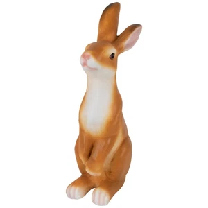 Northlight 19,5" braun neugieriger Hase Ostern Outdoor Garten Statue - Bild 1 von 6