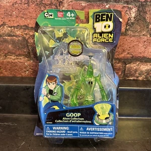 CN GOOP Ben 10 ALIEN FORCE Action Figure 2009 MINI Bandai Clear Green #27454 - Picture 1 of 24