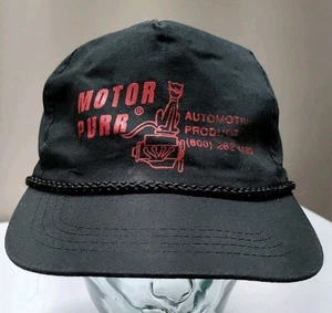 Gorra/sombrero de béisbol de colección raro de ronroneo de motor productos automotrices cuerda billete snapback. - Imagen 1 de 12