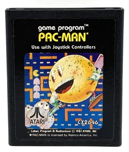 Pac-Man Atari 2600 Modul CX2646 - Bild 1 von 10