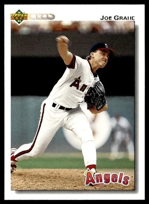 1992 Upper Deck Joe Grahe California Angels #542 - Image 1 of 2